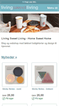 Mobile Screenshot of livingsweetliving.dk
